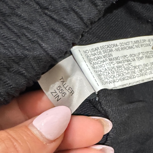 Zara Black Textured Trousers - Picture 6 of 8